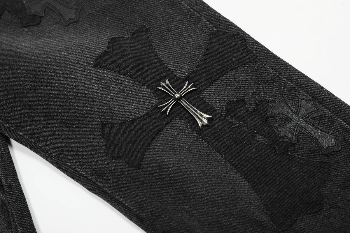 CHROME-HEARTS NEW Pants 8120