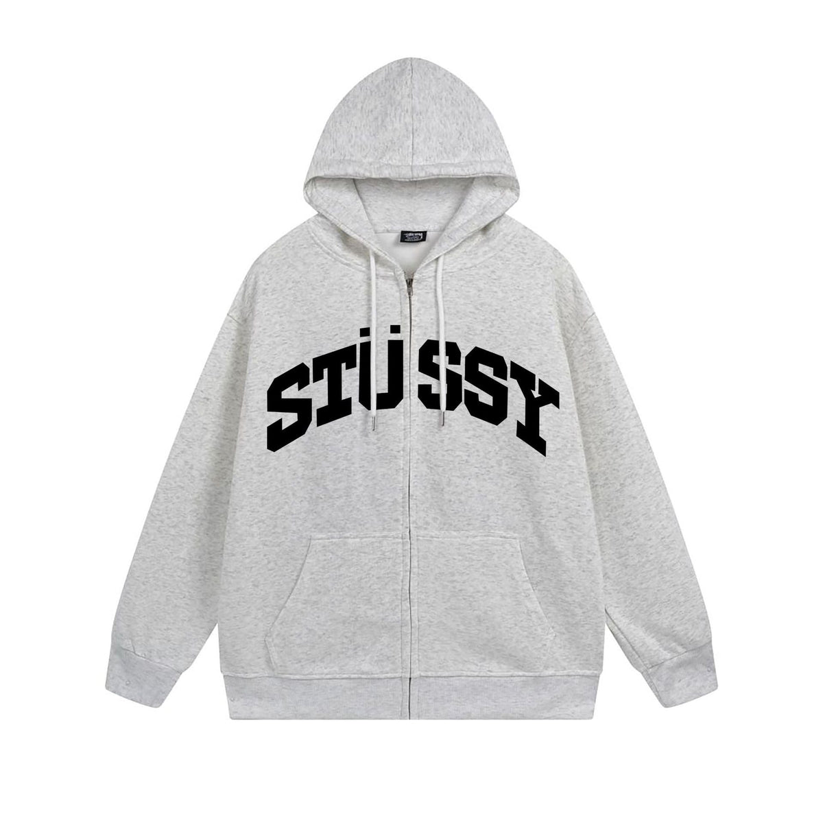 Stussy Hoodie Zip Cardigan Hooded Sweater