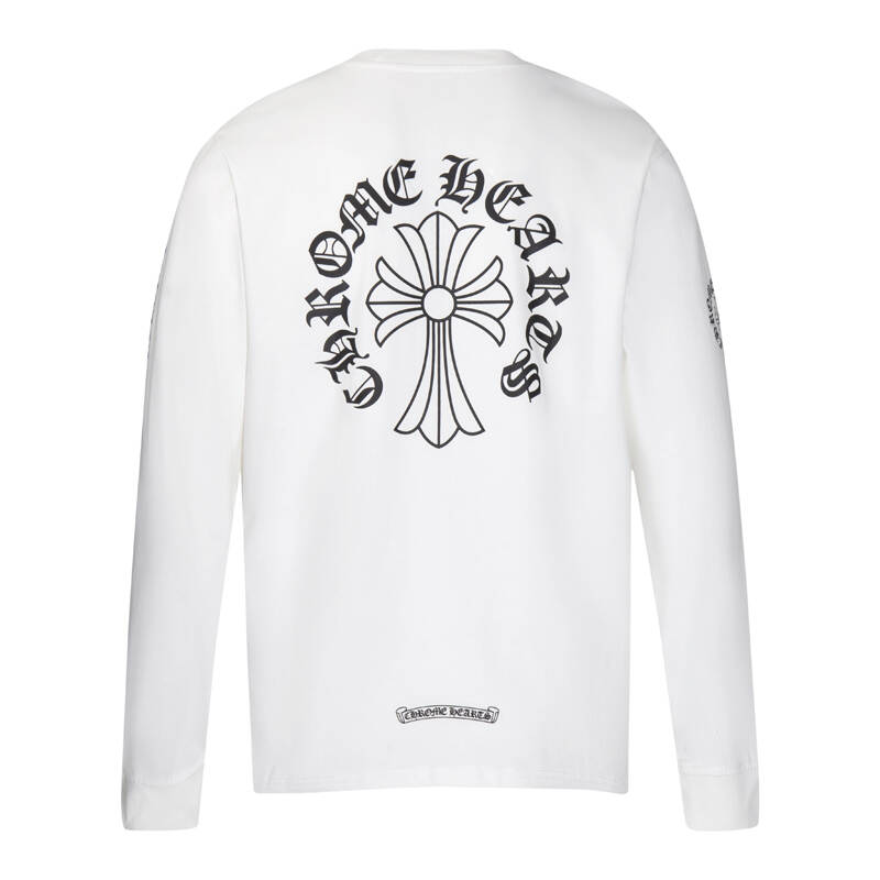 CHROME-HEARTS Men's Long-Sleeve T-shirt Sweatshirt K9010