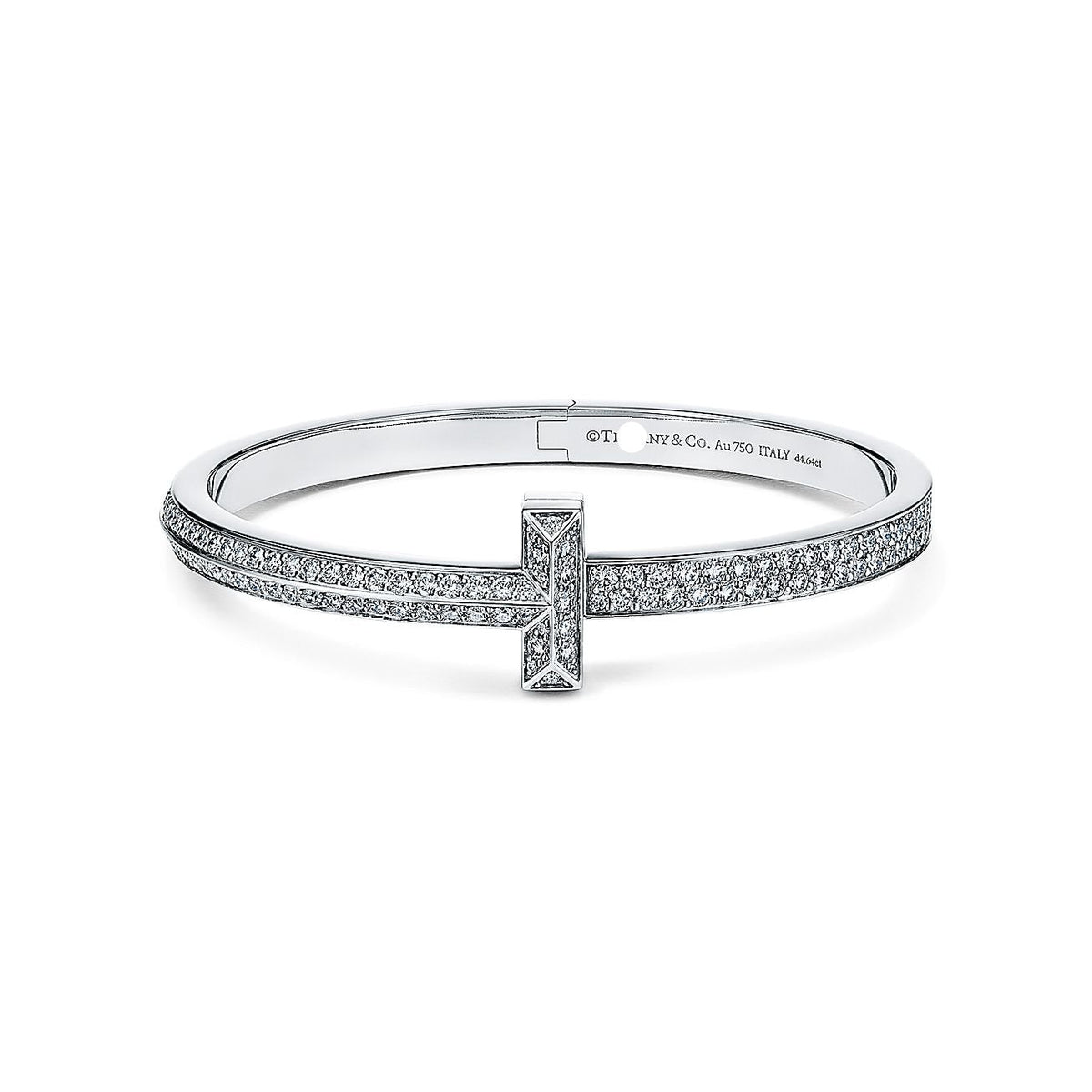 Tiffany Wide Hinged Bangle Bracelet