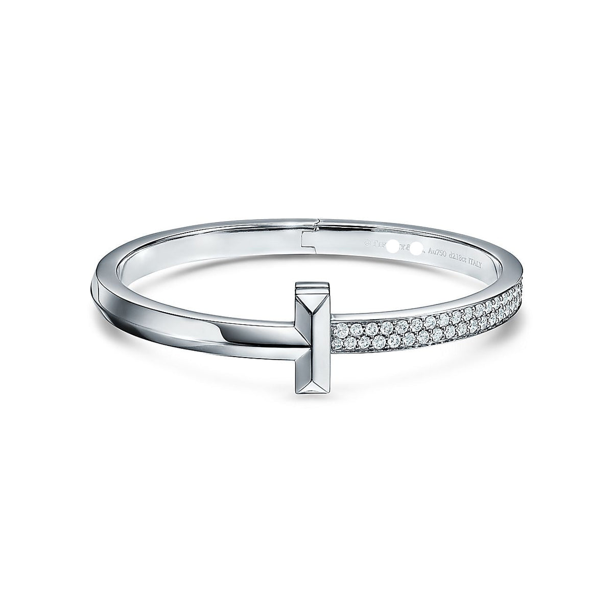Tiffany Wide Hinged Bracelet